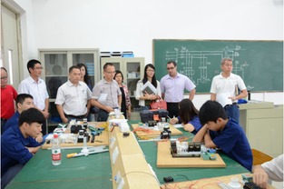 深化校企合作 共筑技术高地 | 东莞宏大电器携手德国美诺技术人员赴我院参观交流